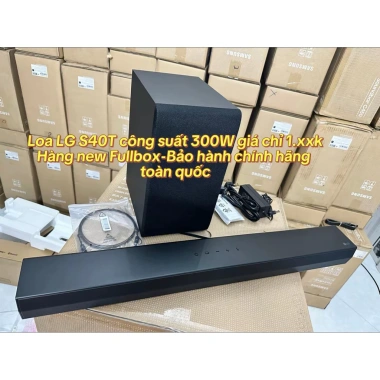 Free ship toàn quốc Loa thanh LG S60TR 440W mới 100% chính hãng - Giá 2.09 tr