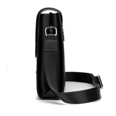 Free ship Túi đeo chéo da công sở T74 33x25x7cm Nâu-Đen, cặp laptop sang trọng, giảm còn 1.320.000₫ 5