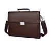 Free ship Túi xách cặp da giáo viên da bò công sở T54 khóa số 38x30x8cm Nâu-Đen 1.850.000 VND