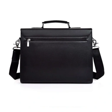 Free ship Túi xách cặp da giáo viên da bò công sở T54 khóa số 38x30x8cm Nâu-Đen 1.850.000 VND