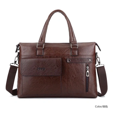 Free ship Túi xách cặp da JEEP T06 đựng laptop công sở 39x29x7cm - 1,440,000₫ 9