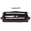 Free ship Túi xách da bò T50 khóa số, laptop 14 inch 38x29x8 (Nâu-Đen) 1,850,000₫ 7
