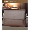 Free ship Túi xách đeo chéo nam da bò ZHIZUNCANGUROOS T52 33x25x8cm Nâu-Đen 1.79tr 7