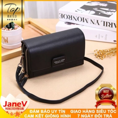 Free ship Ví Cầm Tay Nữ 7 Màu Đeo Chéo Cao Cấp Phong Cách Hàn Quốc TVNN271 - Giá 549.000 (Giảm từ 675.270) 9