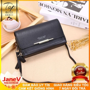 Free ship Ví Cầm Tay Nữ 7 Màu Đeo Chéo Sang Trọng Phong Cách Hàn Quốc Giá 549.000đ