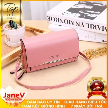 Free ship Ví Cầm Tay Nữ 7 Màu Đeo Chéo Sang Trọng Phong Cách Hàn Quốc Giá 549.000đ
