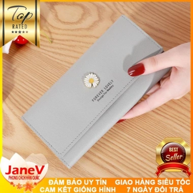 Free ship Ví Cầm Tay Nữ Dài 8 Màu Dễ Thương Nữ Tính Hàn Quốc - Giá 409.000₫ 8 Free ship Ví Cầm Tay Nữ Dài 8 Màu Dễ Thương Nữ Tính Hàn Quốc - Giá 409.000₫ 8