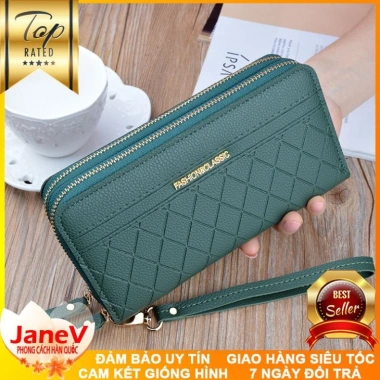 Free ship Ví Cầm Tay Nữ Dài Cao Cấp 6 Màu Phong Cách Hàn Quốc - Giá chỉ 479.000đ 9 Free ship Ví Cầm Tay Nữ Dài Cao Cấp 6 Màu Phong Cách Hàn Quốc - Giá chỉ 479.000đ 9