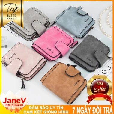 Free ship Ví Nữ Mini Baellerry 8 Màu Cầm Tay Cao Cấp Phong Cách Hàn Quốc Giá 449k
