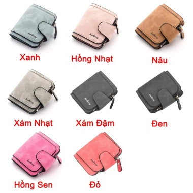 Free ship Ví Nữ Mini Baellerry 8 Màu Cầm Tay Cao Cấp Phong Cách Hàn Quốc Giá 449k