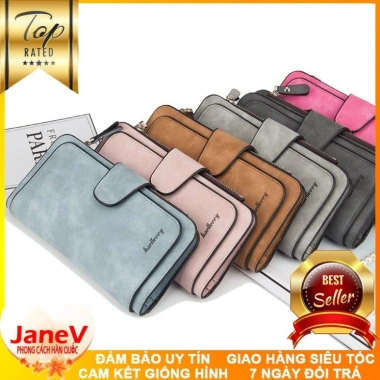 Free ship Ví Nữ Mini Baellerry 8 Màu Cầm Tay Cao Cấp Phong Cách Hàn Quốc Giá 449k