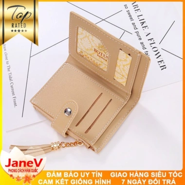 Free ship Ví Nữ Mini Ngắn Cầm Tay 6 Màu Phong Cách Hàn Quốc TVNN161 Giá 419k