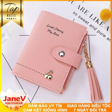 Free ship Ví Nữ Mini Ngắn Cầm Tay 6 Màu Phong Cách Hàn Quốc TVNN161 Giá 419k