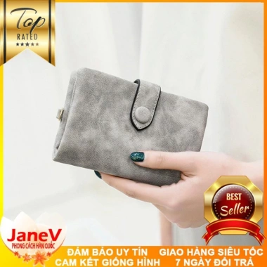 Free ship Ví Nữ Mini Ngắn Cầm Tay Cao Cấp 5 Màu - Phong Cách Hàn Quốc 509k 4 Free ship Ví Nữ Mini Ngắn Cầm Tay Cao Cấp 5 Màu - Phong Cách Hàn Quốc 509k 4