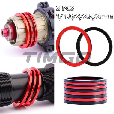 Freehub Hub MTB 2 chiếc, cassette điều chỉnh hợp kim nhôm 1‑3mm, 35/42mm, phù hợp trong‑ngoài, giá 41.800₫