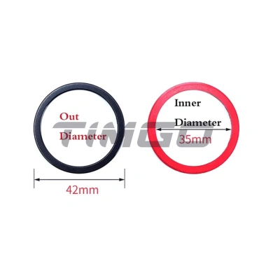 Freehub Hub MTB 2 chiếc, cassette điều chỉnh hợp kim nhôm 1‑3mm, 35/42mm, phù hợp trong‑ngoài, giá 41.800₫