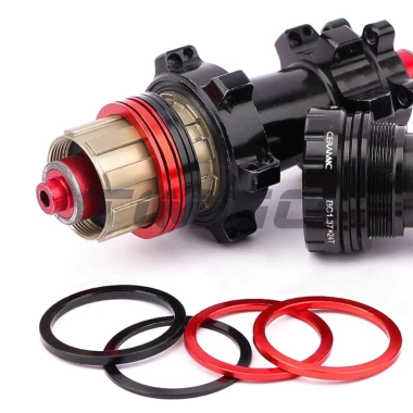 Freehub Hub MTB 2 chiếc, cassette điều chỉnh hợp kim nhôm 1‑3mm, 35/42mm, phù hợp trong‑ngoài, giá 41.800₫