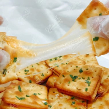 FREESHIP 1kg Bánh hành đài loan kẹp phô mai Mamfa - Giòn thơm, ăn vặt, chỉ 126k