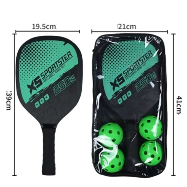FREESHIP Bộ 2 Vợt Pickleball + 4 Bóng và Túi Đựng - AMONO Hỏa Tốc Giá 299k 2 FREESHIP Bộ 2 Vợt Pickleball + 4 Bóng và Túi Đựng - AMONO Hỏa Tốc Giá 299k 2
