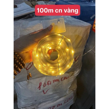 Freeship Dây LED 100m Đa Sắc, Hạt Gạo, Trang Trí Lễ Hội Tết Giá Ưu Đãi 180.000 7