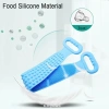 [FREESHIP] Dây Tắm Chà Lưng Silicon 2 Mặt Đa Năng – Giá 19.000₫, Bảo vệ lưng 6
