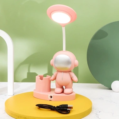 [FREESHIP] Đèn Học Để Bàn Phi Hành Gia - Chiếu Sáng Mạnh, Ngăn Bút Đựng, Giá 79.000₫ 7