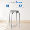 [FREESHIP] Ghế inox Dona QUI PHÚC combo 10 ghế - An toàn, tiện lợi, inox cao cấp, sáng bóng, chịu lực 120kg - 1.89 triệu 3