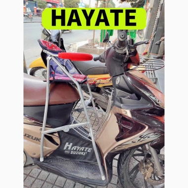 Freeship Ghế ngồi xe Hayate - Ghế ga xếp gọn, sắt sơn tĩnh điện, an toàn cho bé, 205.100₫ 3 Freeship Ghế ngồi xe Hayate - Ghế ga xếp gọn, sắt sơn tĩnh điện, an toàn cho bé, 205.100₫ 3