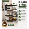 Freeship Kệ Lò Vi Sóng Inox Siêu Bền, Thiết Kế Hiện Đại Cao Cấp cho Nhà Bếp