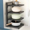 Freeship Kệ Lò Vi Sóng Inox Siêu Bền, Thiết Kế Hiện Đại Cao Cấp cho Nhà Bếp 8