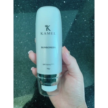 FREESHIP Kem chống nắng vật lý Karmel chống thấm nước da dầu - da khô tặng mặt nạ