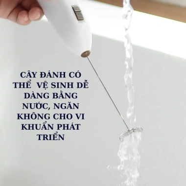 FREESHIP Máy Đánh Bọt Cafe Cầm Tay Đánh Trứng, Tạo Bọt Siêu Tiện Dụng 88.065 6