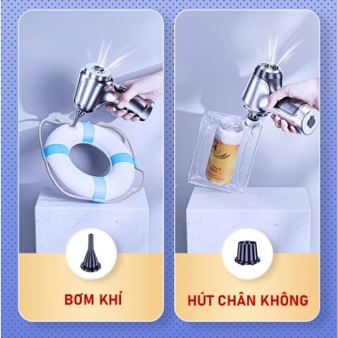 [FREESHIP] Máy hút bụi mini cầm tay không dây 2 trong 1 TAMASHIO - Hút ô tô, lông thú cưng, chỉ 138k 3