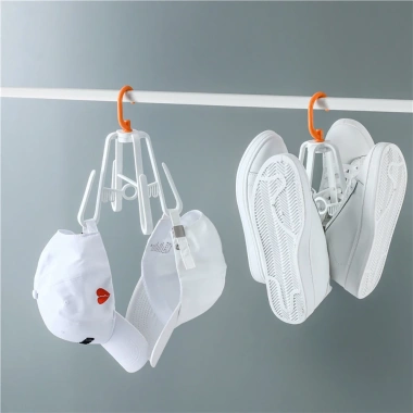 [FREESHIP] Móc Phơi Giày 4 Chấu Xoay 360 Độ - Tiết kiệm không gian, chỉ 19.000₫ 3