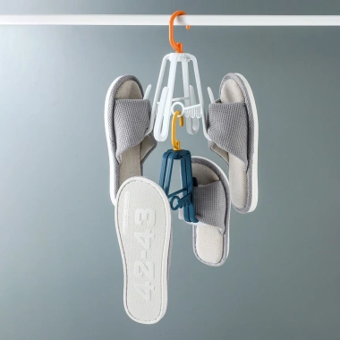 [FREESHIP] Móc Phơi Giày 4 Chấu Xoay 360 Độ - Tiết kiệm không gian, chỉ 19.000₫ 4