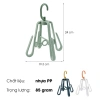 [FREESHIP] Móc Phơi Giày 4 Chấu Xoay 360 Độ - Tiết kiệm không gian, chỉ 19.000₫ 8