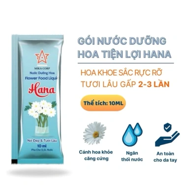 [Freeship] Nước Giữ Hoa Tươi Lâu Hana - Chống Thối Gốc, Đục Nước, Giá 47.000đ 2
