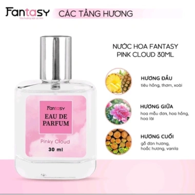 Freeship Nước Hoa Fantasy 30ml Hương Ngọt Ngào, Quyến Rũ, Năng Động, Tự Tin, Tươi Mát - 97.000 2