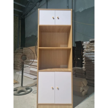 FREESHIP Tủ Bếp Đựng Đồ Cỡ Lớn Mẫu Mới Cao 1.7m Ván Dày Nhiều Ngăn