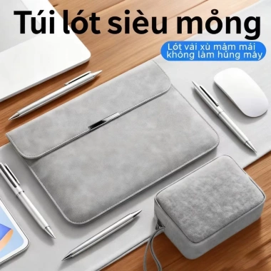 FREESHIP Túi Da Chống Sốc Đựng MacBook/Laptop + Túi Nhỏ Kháng Nước Giá 106.700₫ 3 FREESHIP Túi Da Chống Sốc Đựng MacBook/Laptop + Túi Nhỏ Kháng Nước Giá 106.700₫ 3