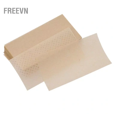 Freevn 500 Cái/gói Giấy Uốn Que Chịu Nhiệt Độ Cao Chần Mô Điện Cho Salon Tóc