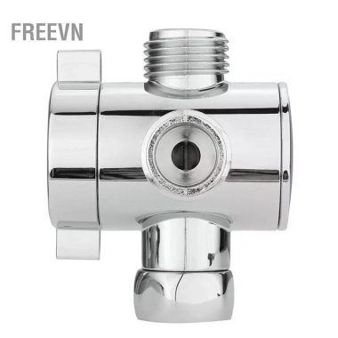 Freevn ADBEN 1/2 inch Bộ chuyển đổi T 3 chiều bồn tắm & đầu vòi sen, van hướng - 146.300 VND