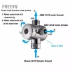 Freevn ADBEN 1/2 inch Bộ chuyển đổi T 3 chiều bồn tắm & đầu vòi sen, van hướng - 146.300 VND 5