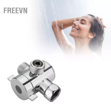 Freevn ADBEN 1/2 inch Bộ chuyển đổi T 3 chiều bồn tắm & đầu vòi sen, van hướng - 146.300 VND 7 Freevn ADBEN 1/2 inch Bộ chuyển đổi T 3 chiều bồn tắm & đầu vòi sen, van hướng - 146.300 VND 7