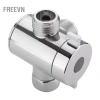 Freevn ADBEN 1/2 inch Bộ chuyển đổi T 3 chiều bồn tắm & đầu vòi sen, van hướng - 146.300 VND 8