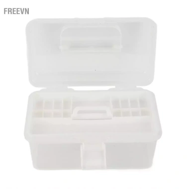 Freevn Aibesy Hộp Lưu Trữ Nhựa Trong – Di Động, Cho Sinh Viên & Nghệ Sĩ, Màu Nước & Sơn Dầu 4