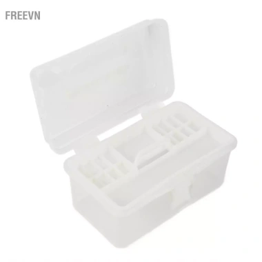 Freevn Aibesy Hộp Lưu Trữ Nhựa Trong – Di Động, Cho Sinh Viên & Nghệ Sĩ, Màu Nước & Sơn Dầu 5