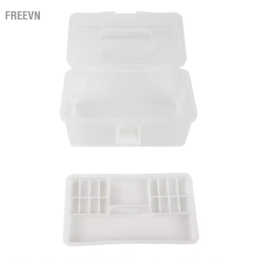Freevn Aibesy Hộp Lưu Trữ Nhựa Trong – Di Động, Cho Sinh Viên & Nghệ Sĩ, Màu Nước & Sơn Dầu 8