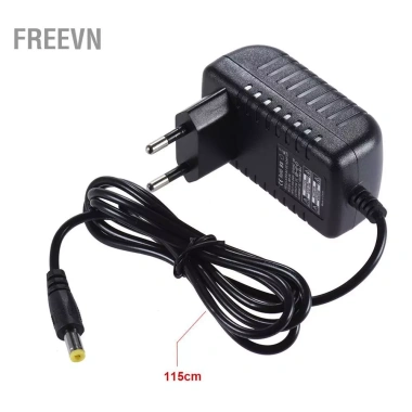 Freevn Bộ Chuyển Đổi Nguồn 9V 1A cho Guitar Hiệu Ứng Âm Trầm Đầu vào 100-240V Phích Cắm Châu Âu Giá ưu đãi