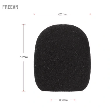 Freevn Fangzi 5 Micro Cầm Tay Kính Chắn Gió, Vỏ Xốp, Tương Thích Bóng Tiêu Chuẩn cho KTV Karaoke DJ Giá Ưu Đãi 85.800₫ 2